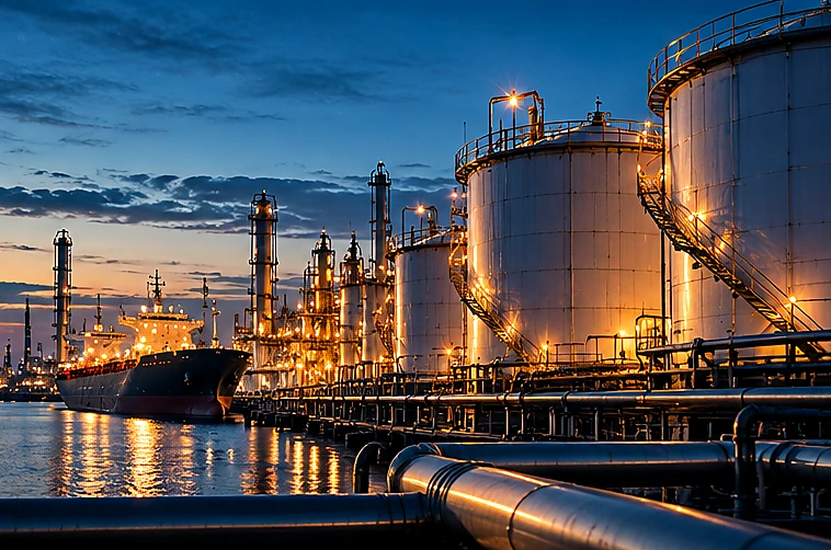 Illustrative energy industry imagery